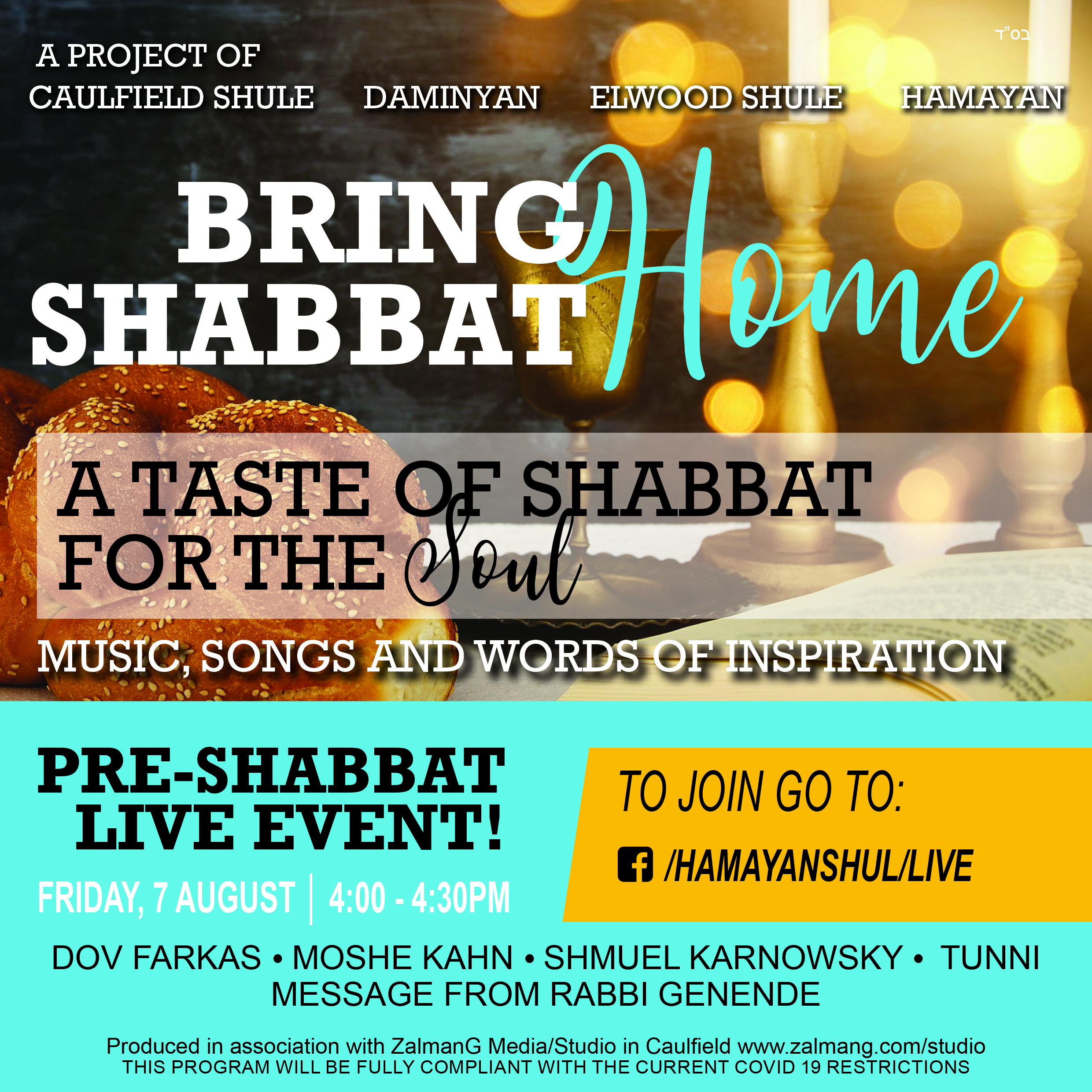 Read more about the article Bring Shabbat Home Part 1
